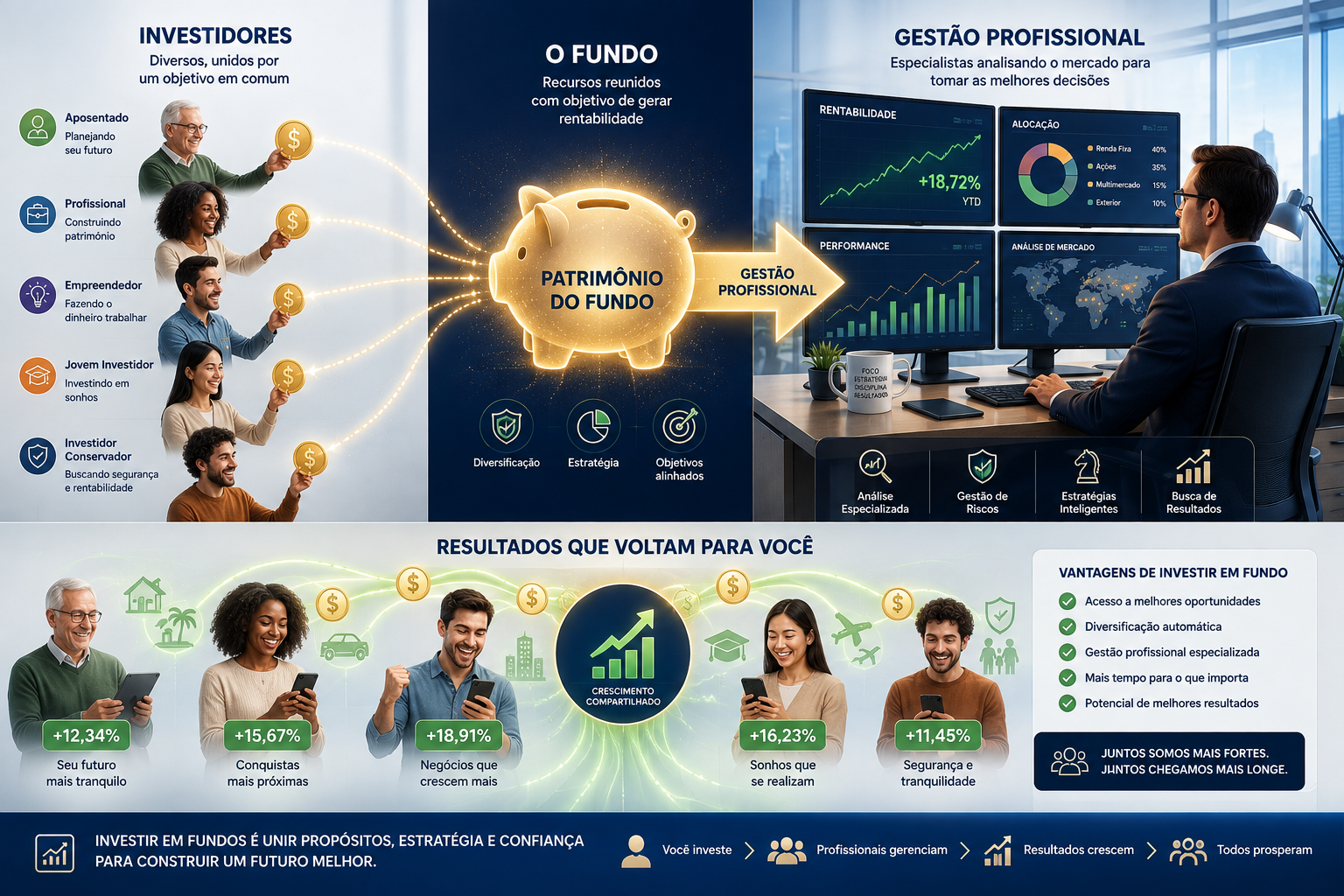 O Que São Fundos de Investimento e Como Funciona a Gestão Profissional